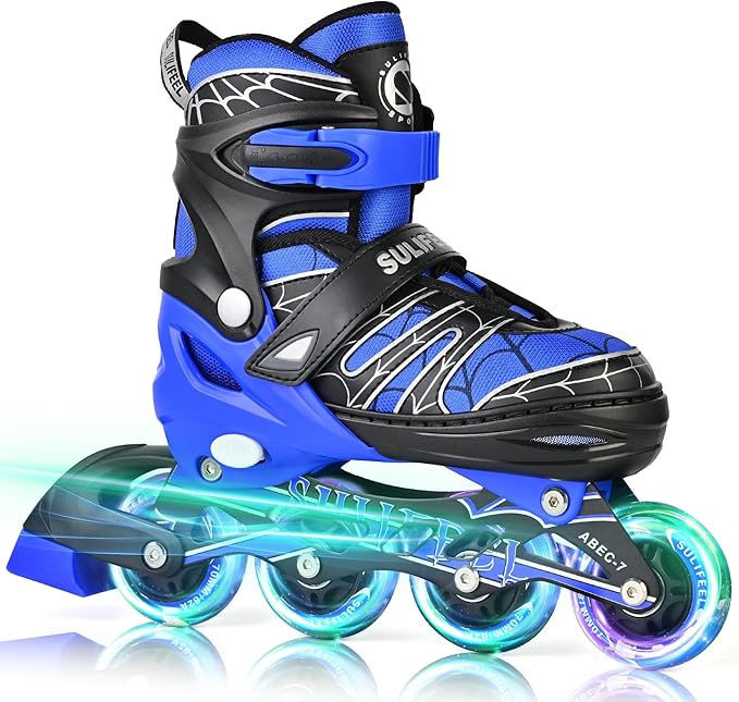 Sulifeel Kids Rollerblades Blue