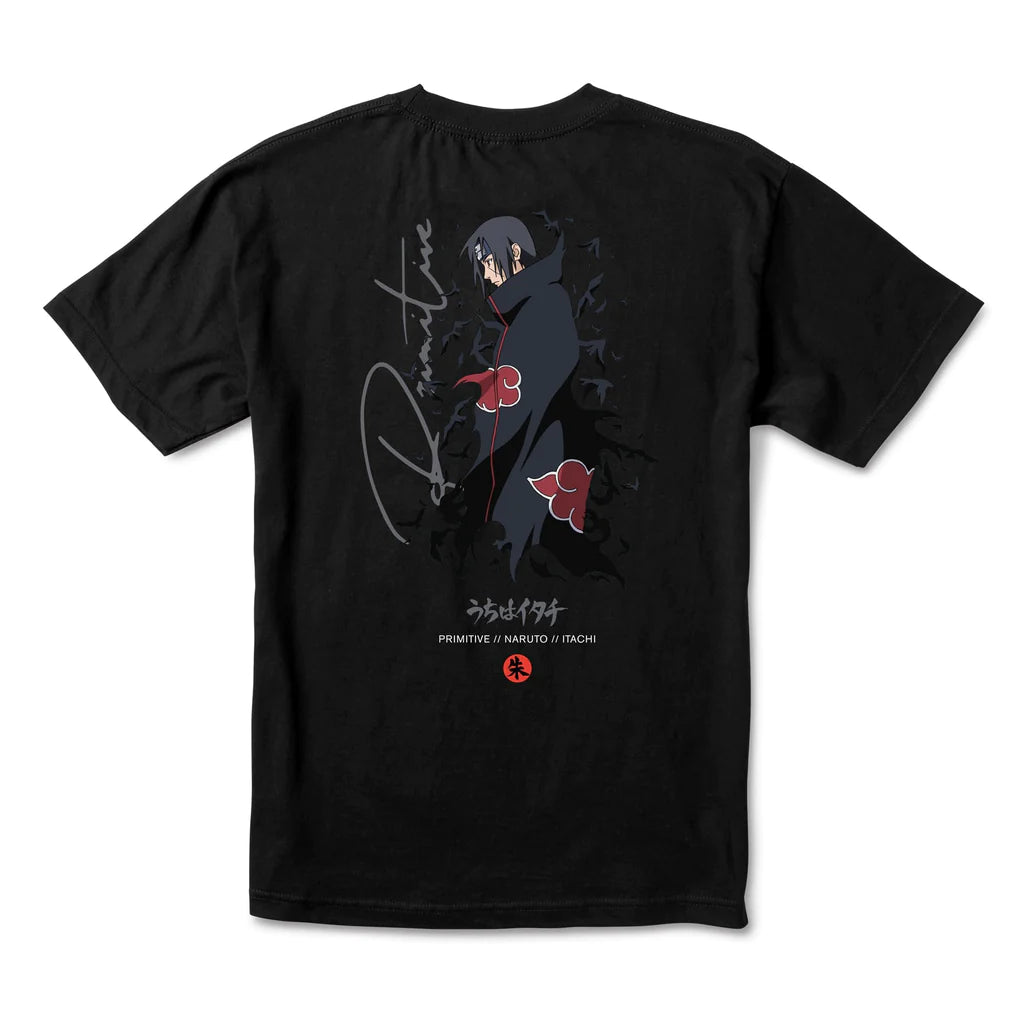 Primitive x Naruto Crows Black T-Shirt