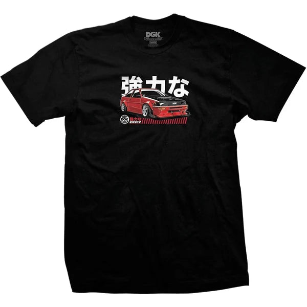 DGK Twin Cam Tee Black