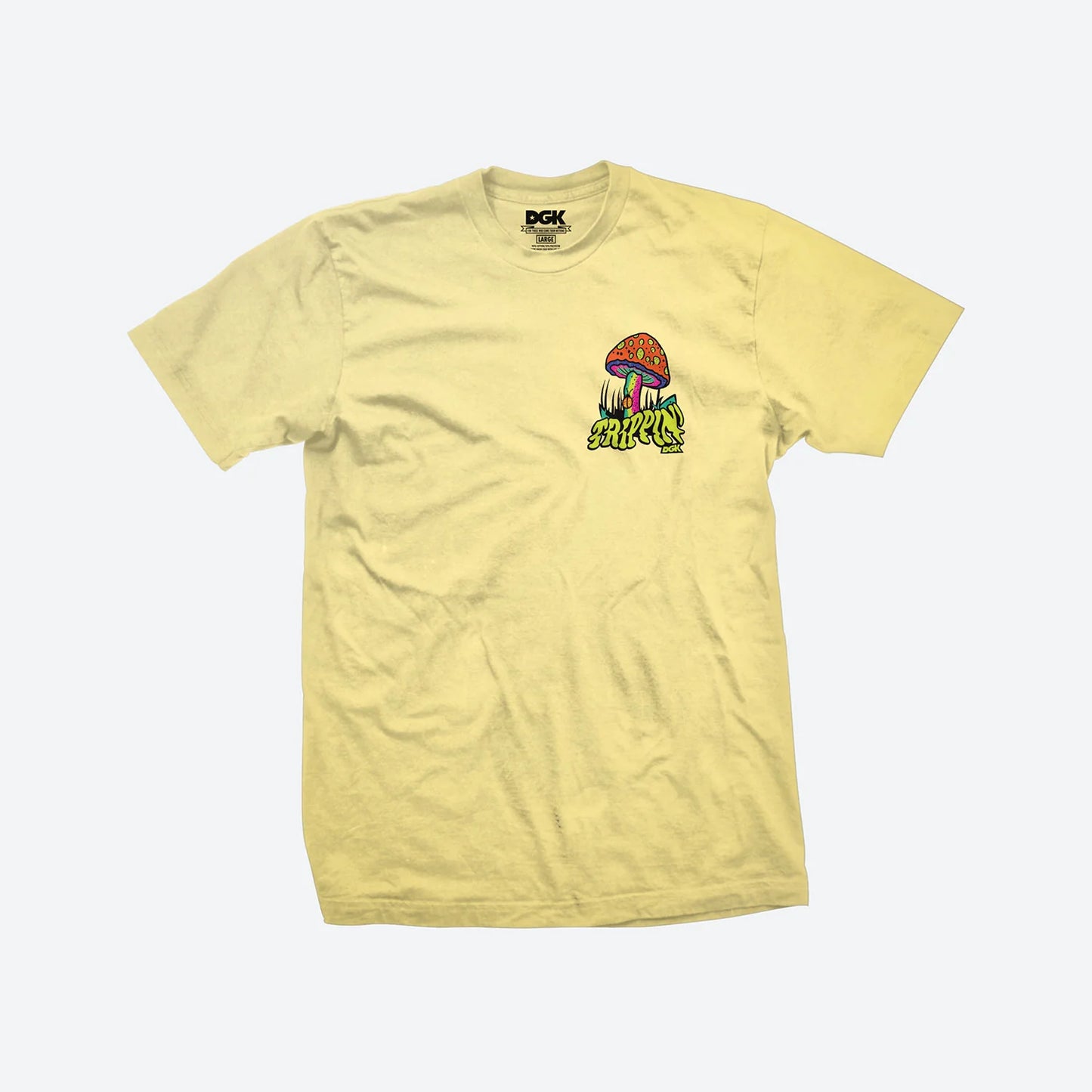 DGK- Tripping T-Shirt Cornsilk