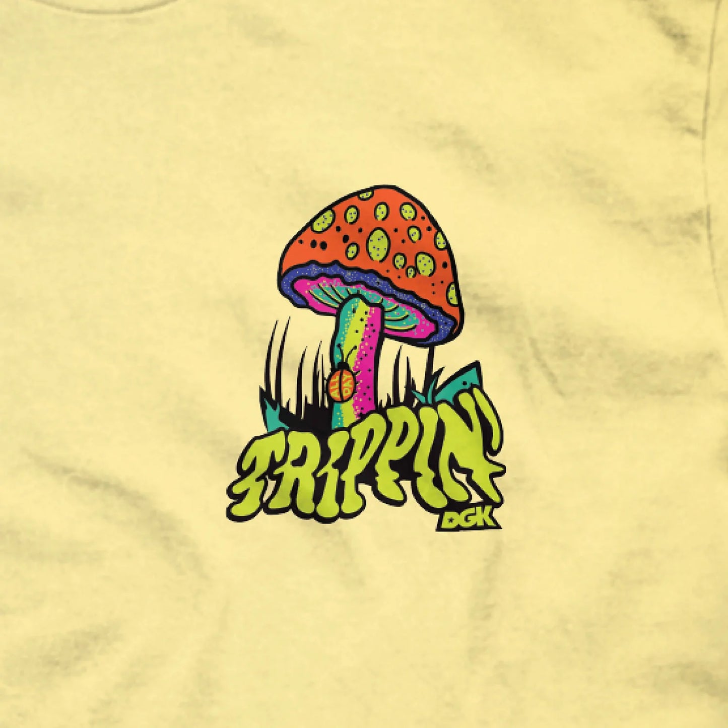 DGK- Tripping T-Shirt Cornsilk