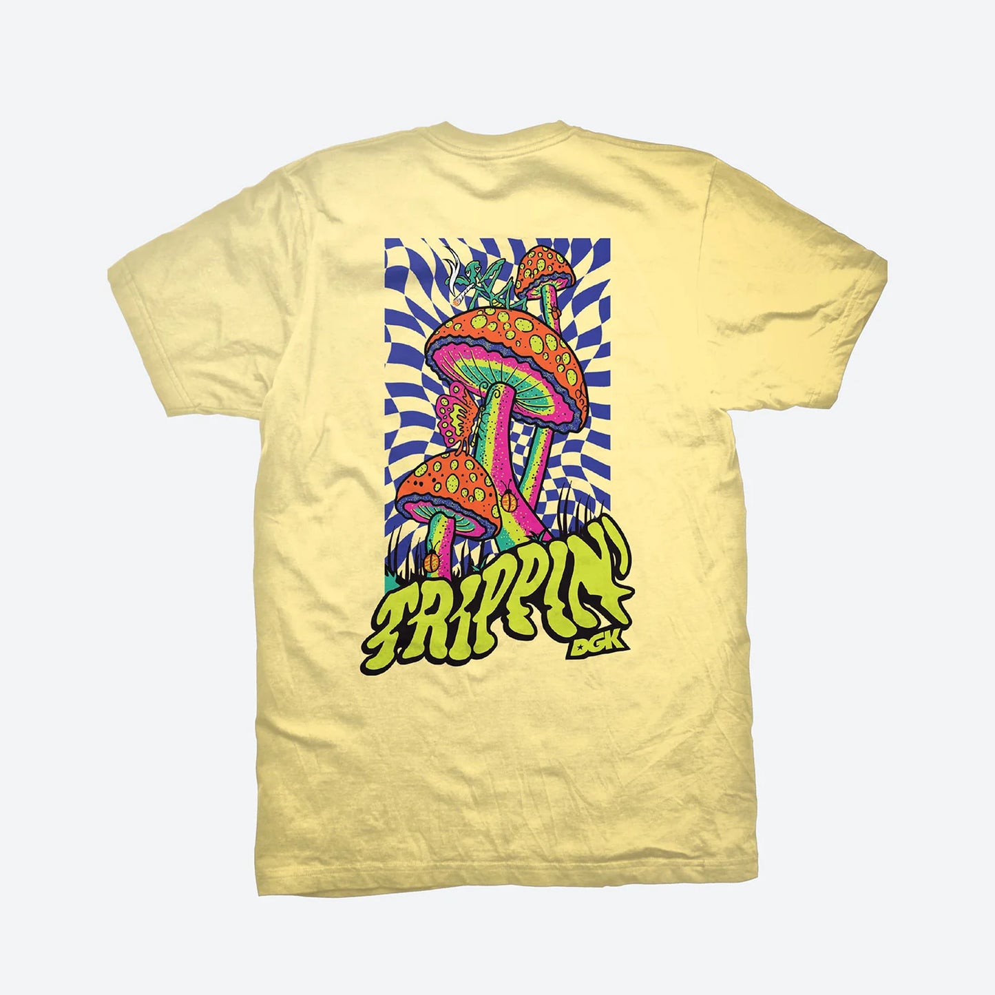 DGK- Tripping T-Shirt Cornsilk