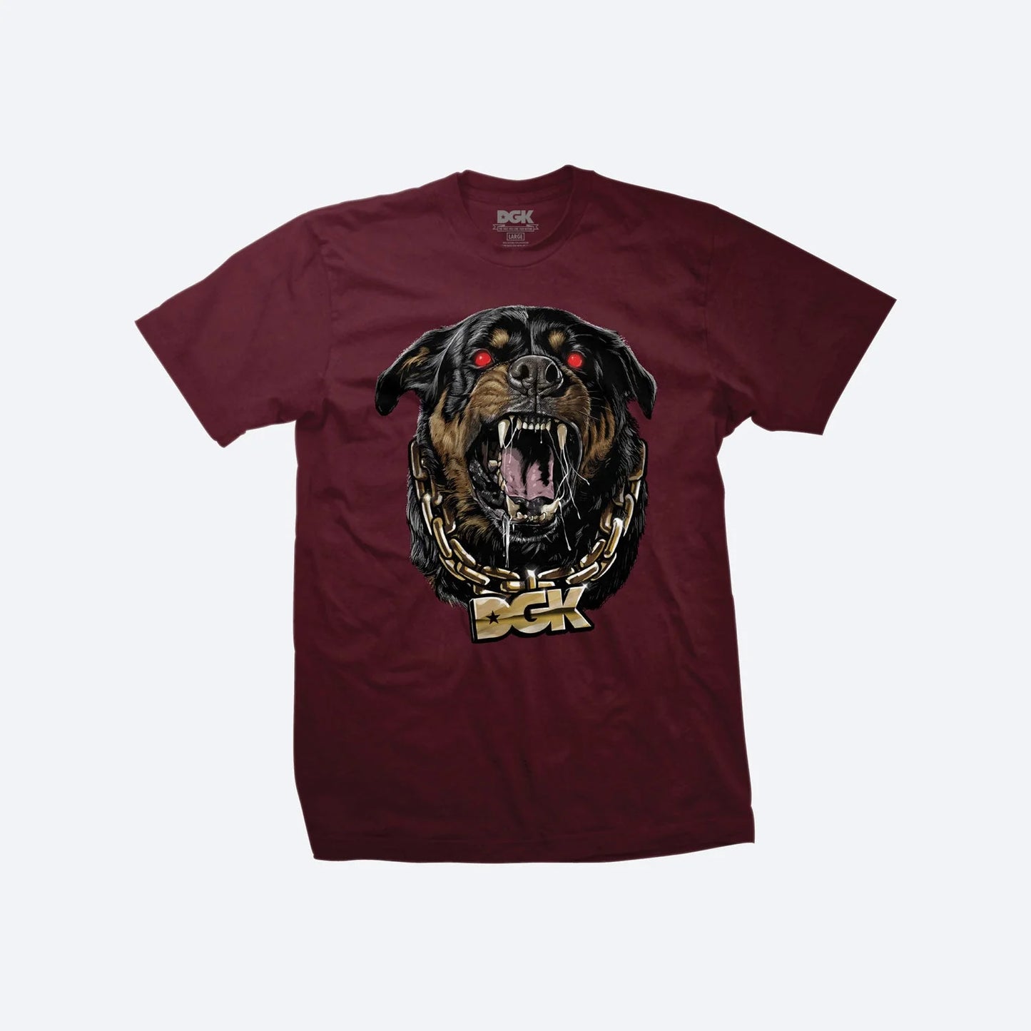 DGK Guard T-Shirt Burgundy