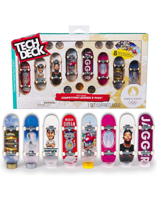 Tech Decks-8 Pack