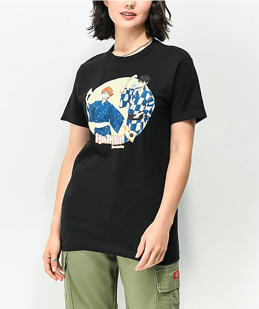 Haikyu Black T-Shirt