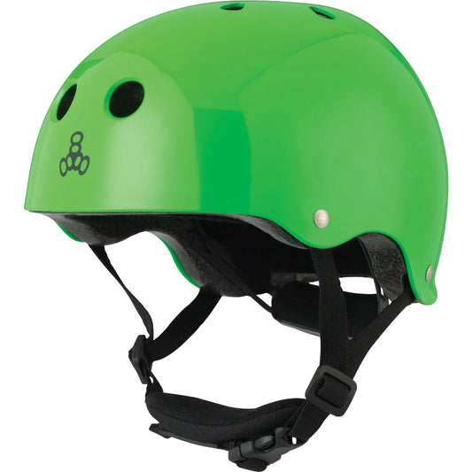 Triple 8 neon Green Glossy Junior