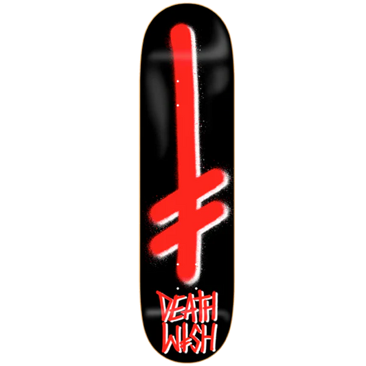 DW GANG LOGO DECK-8.5 BLK/RED