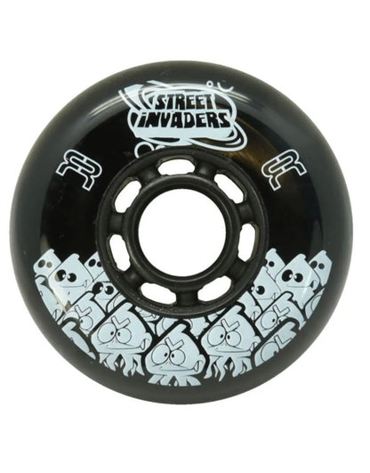 FR - STREET INVADERS WHEELS - 80mm VARIOUS COLOURS  (SOLD IN A PACK OF 8)