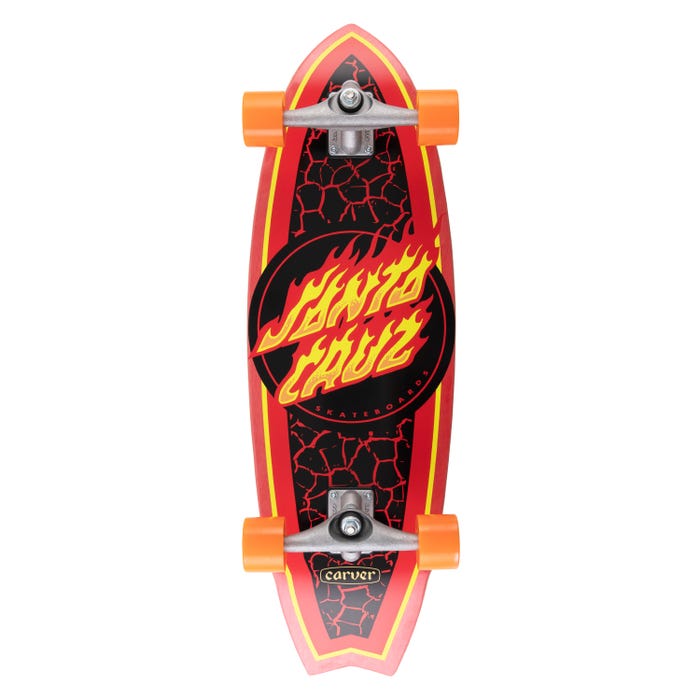 SC FLAME DOT SHARK SURFSKATE COMP