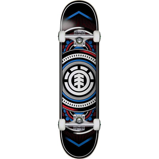 EL HATCHED COMPLETE-7.75 RED-BLUE