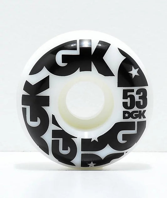 DGK STREET FORMULA 54mm WHT-BLK