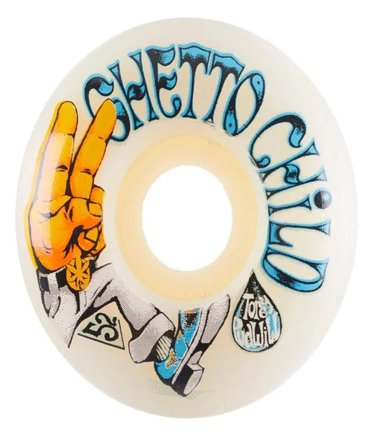 GHETTO CHILD PUDWILL IMAGINE 52MM WHT - Johno's Skate