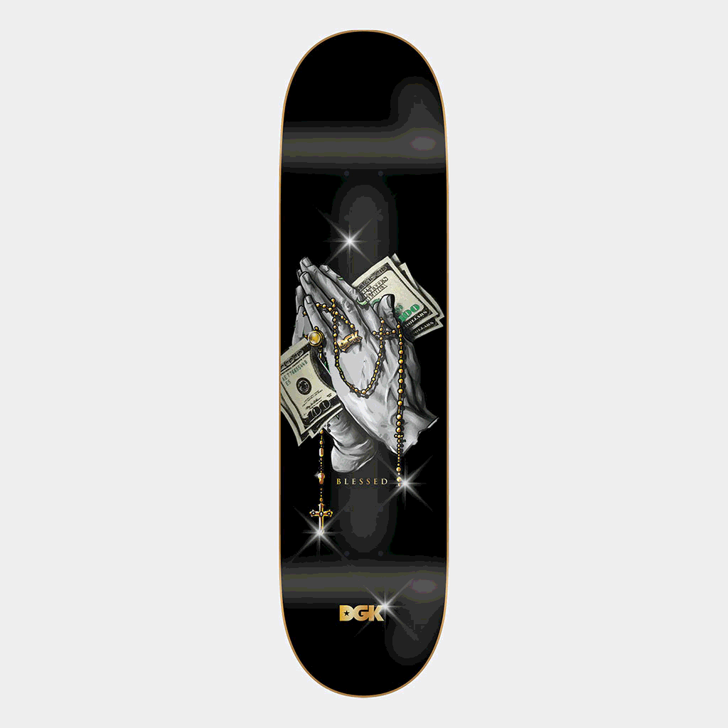 DGK Rosary Lenticular Skateboard Complete 8.25
