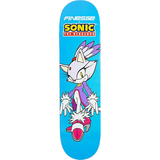 FINESSE SEGA SONIC BLAZE DECK-8.25 (INCLUDES GRIPTAPE)